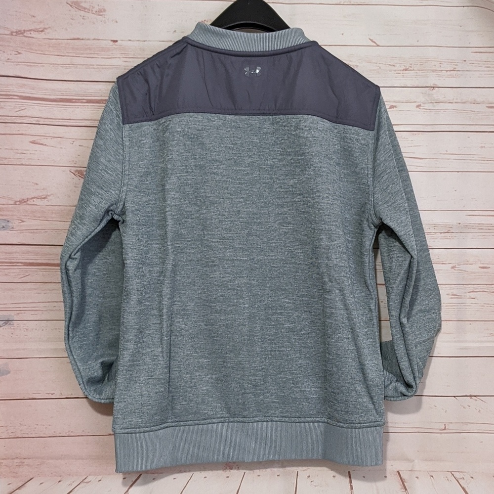 SALE Under Armour Storm Sweater Fleece Zip Bomber - Picture 6 of 7